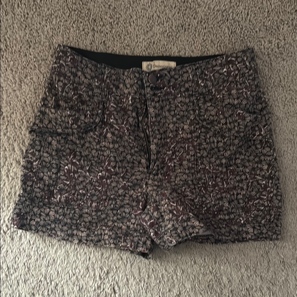 Democracy Brown, Black and White Shorts